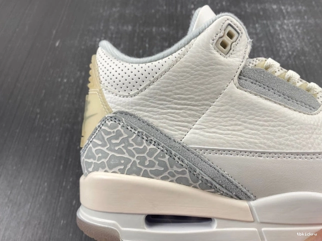 Reps TBK Air Ivory Craft Jordan 3 FJ9479-100 0711